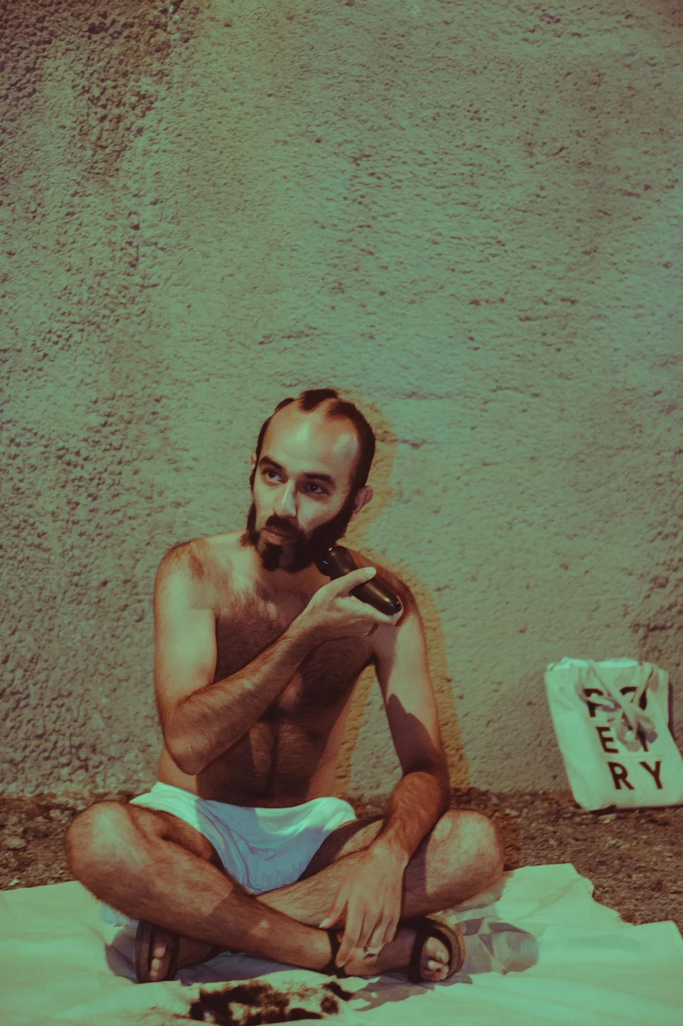 Soroush Sanaeinezhad at Tunnel Vision(s) (Photo by Julie Orlová)