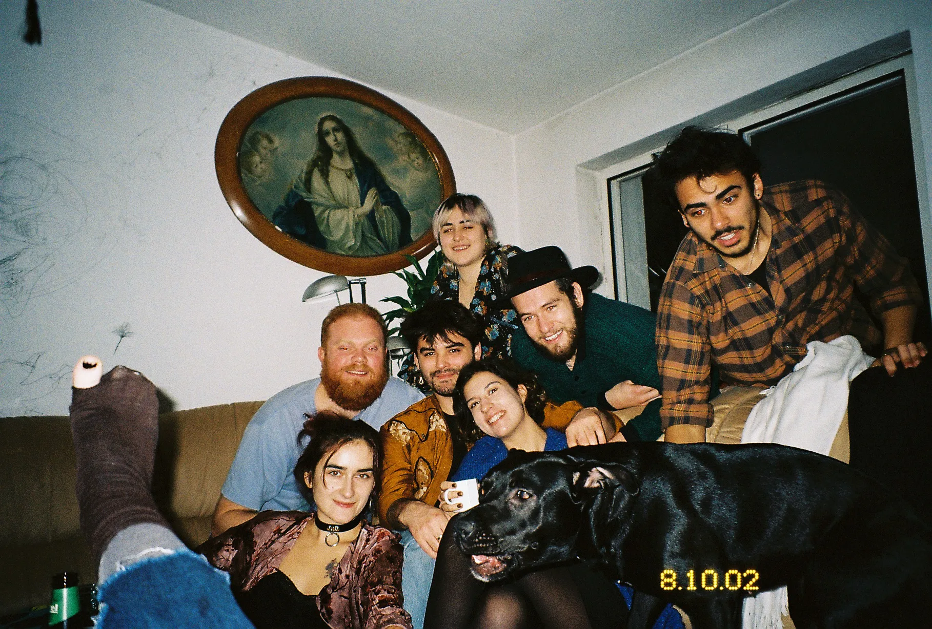 Sandra Pasławska, Jaromír Lelek, Tyko Say, Palencar, Yeva Kupchenko, Hunter Andrews, and Stefan Fiedler. Photo courtesy of Sasha Honigman. OBJECT:PARADISE