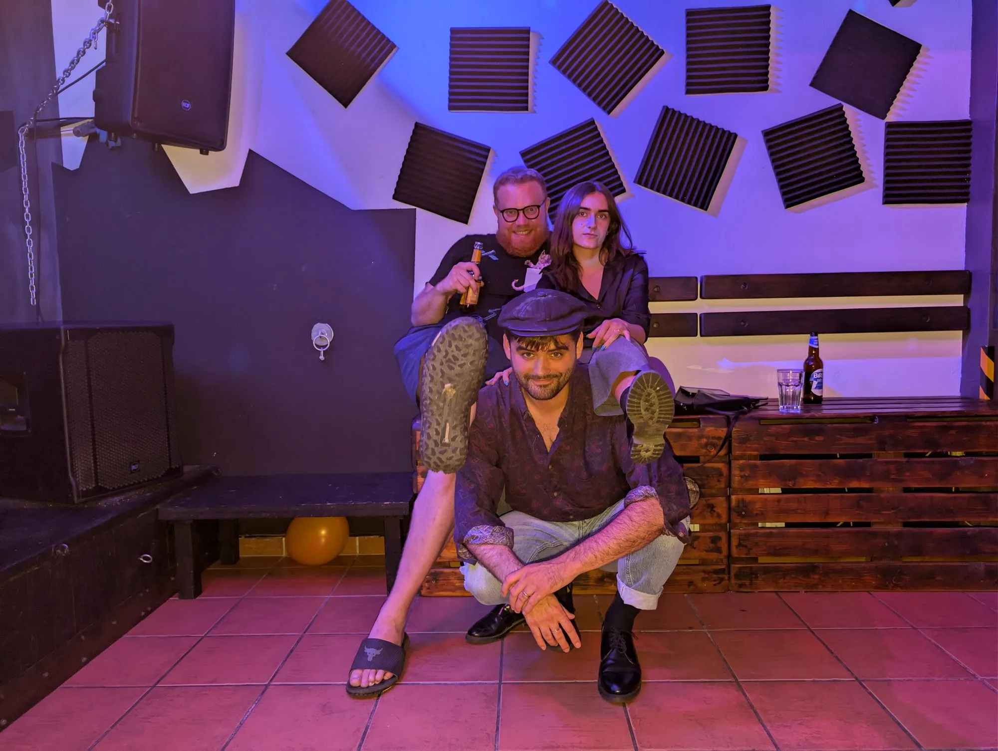 The OBJECT:PARADISE Collective: Jaromír Lelek, Tyko Say, and Sandra Pasławska (Photo by Jan Černý)