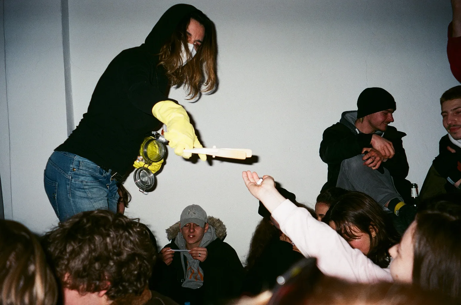 Jo Blin performing at Thought & Beat (Photo by Adéla Hrdličková)