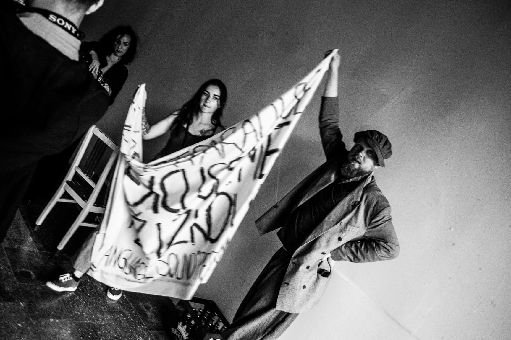 Sandra Pasławska and Jaromír Lelek at Excuse me, Žižkov (Photo by Jan Černý)
