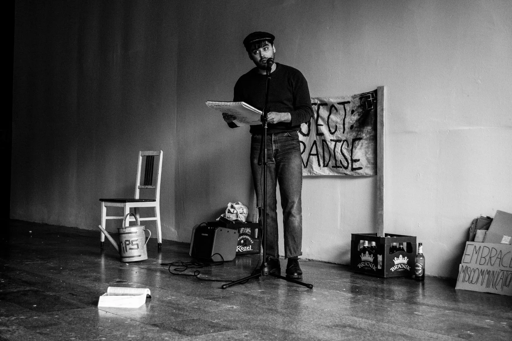 Tyko Say at Excuse me, Žižkov (Photo by Jan Černý)