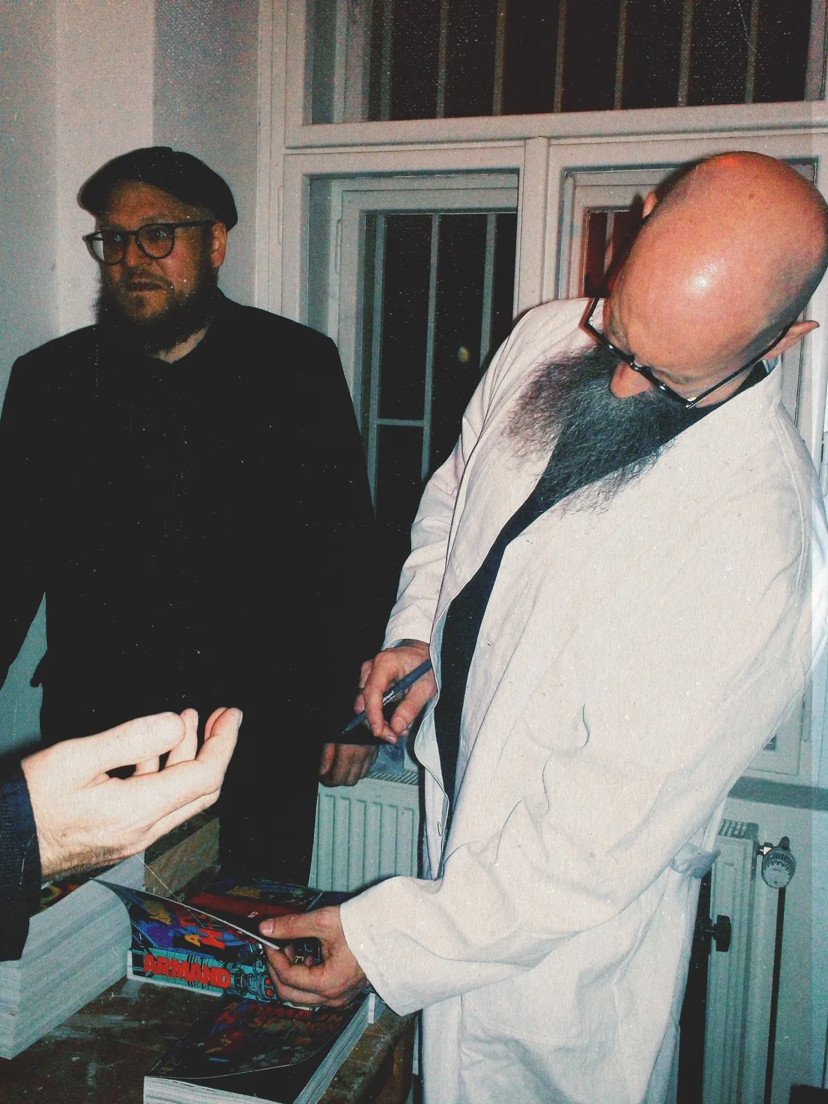 David Vichnar and Louis Armand (Photo by Tyko Say)