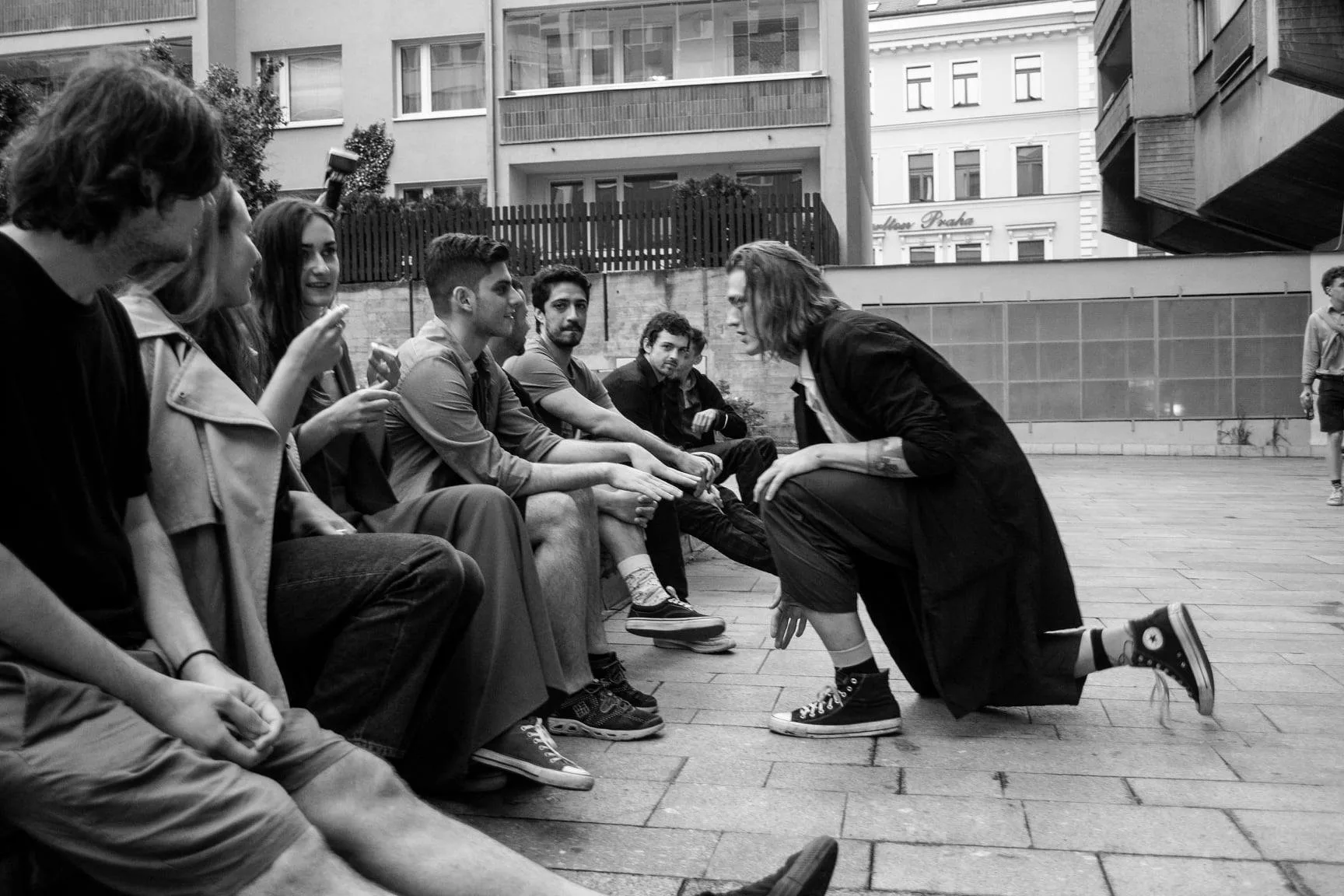 Honza Dibitanzl performing at Excuse me, Žižkov (Photo by Jan Černý)