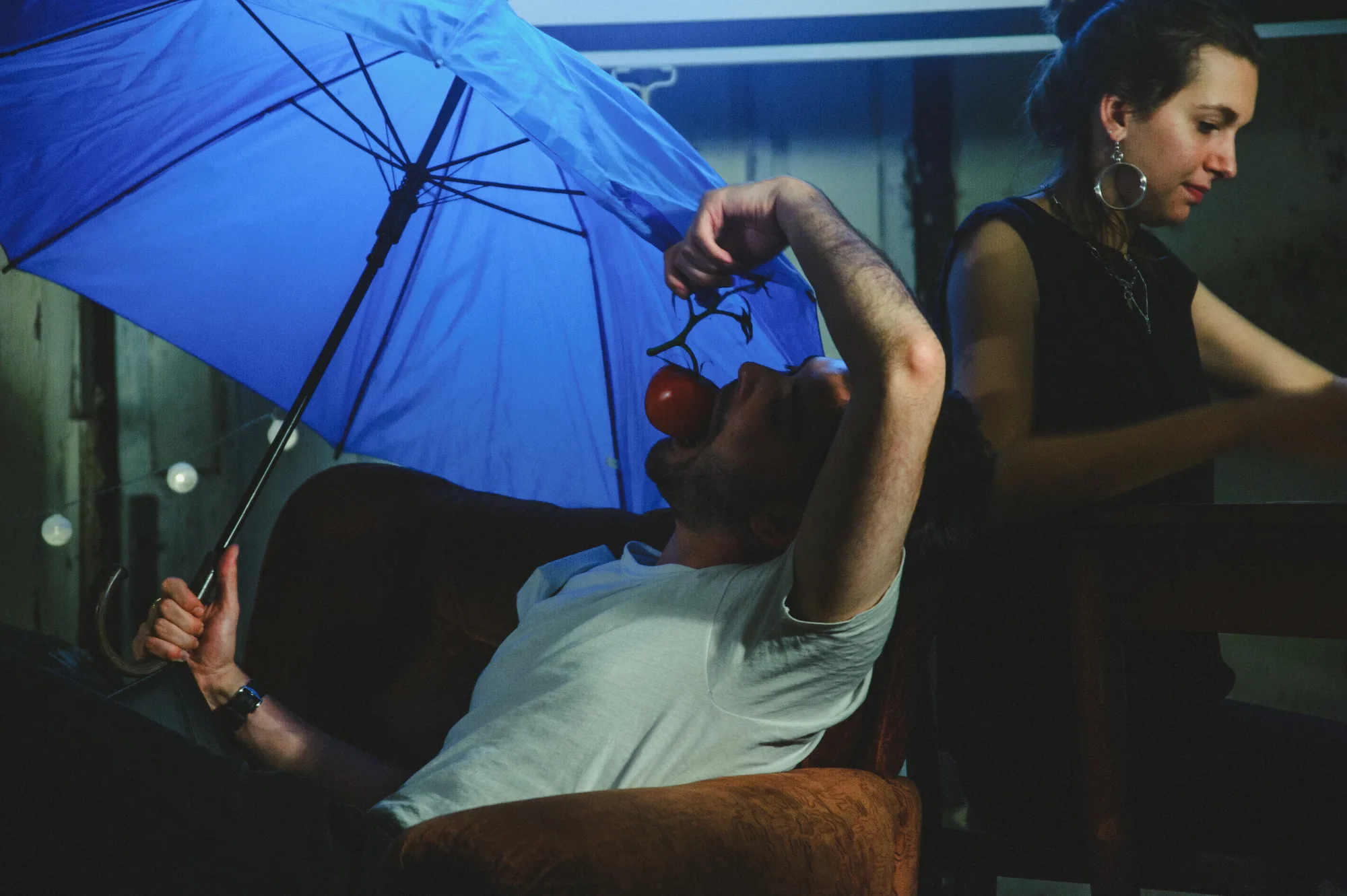 Tyko Say and Céline Dubois performing at Sound of June (Photo by Julie Orlová