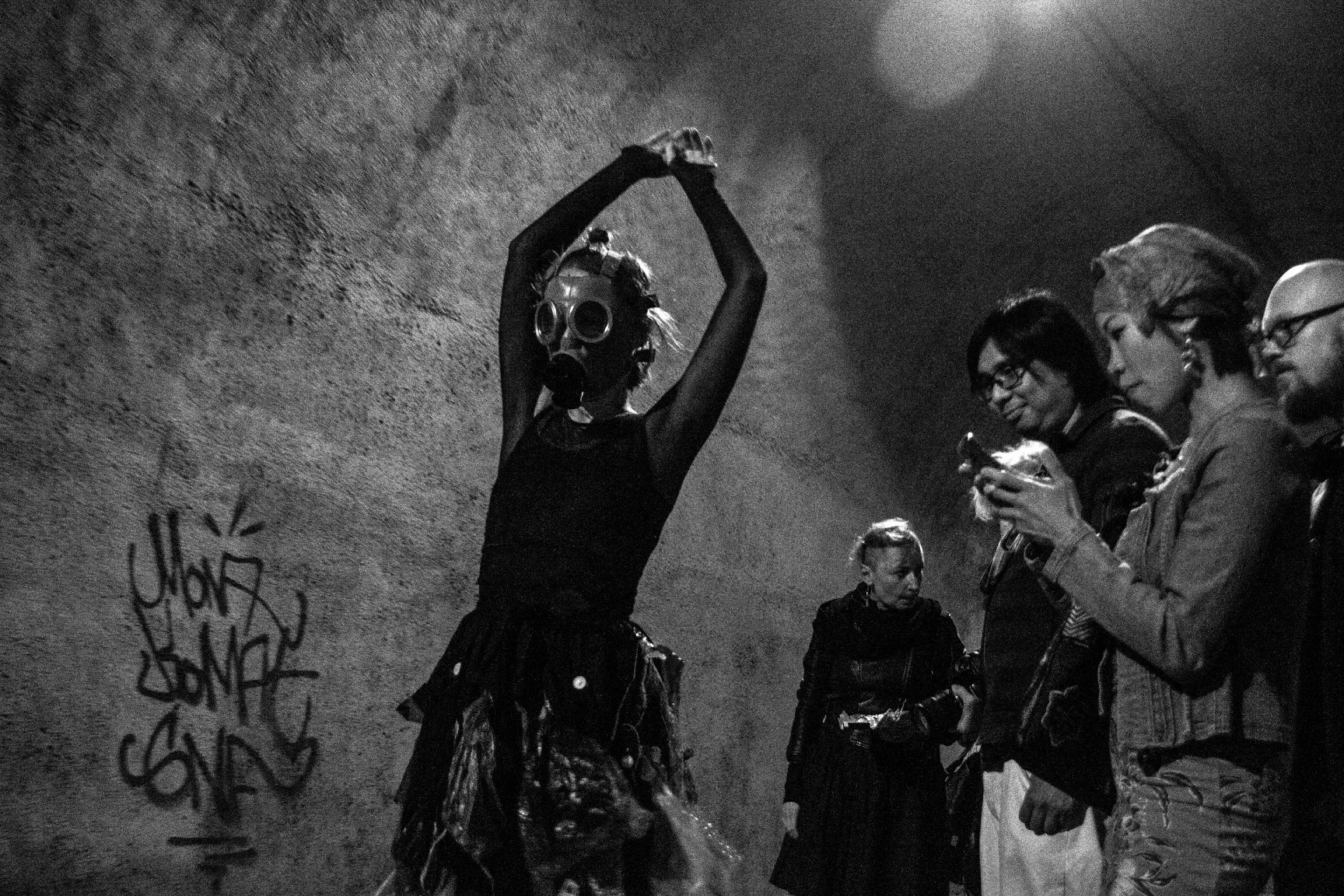 Néa Zon performing at Tunnel Vision(s) (Photo by Jan Černý)
