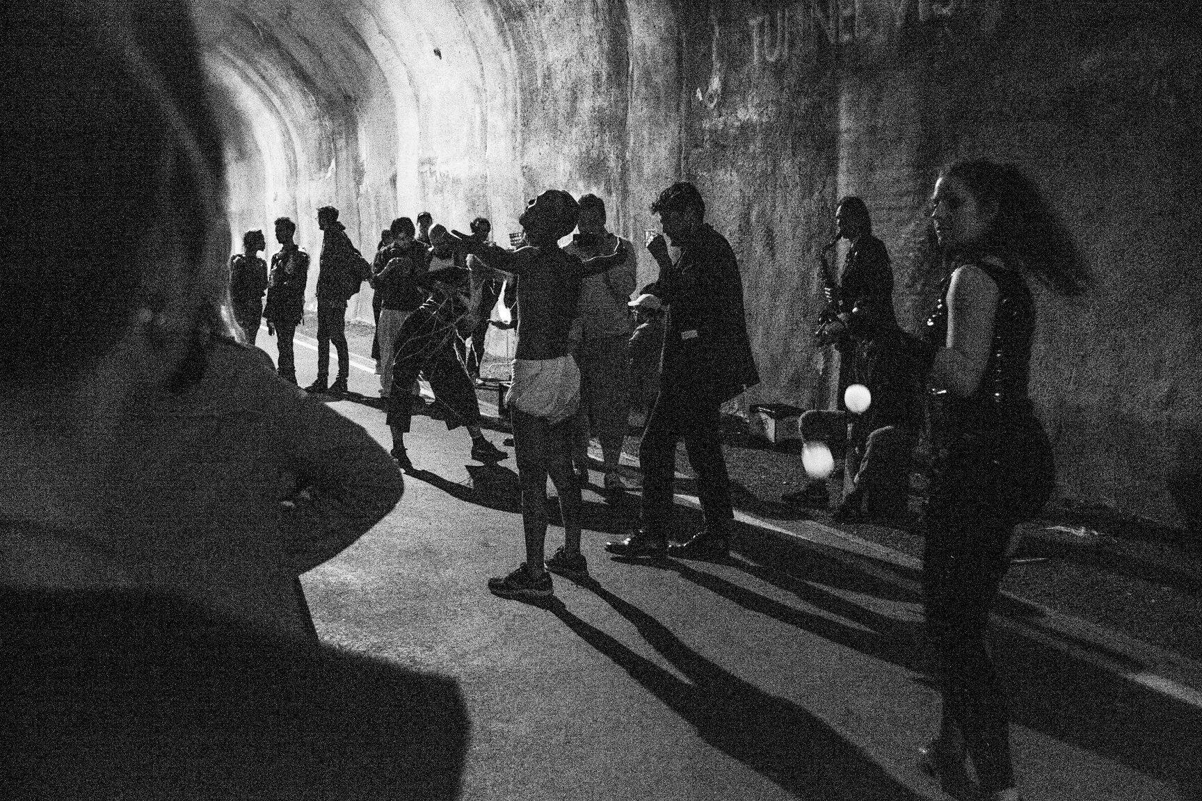 Soroush Sanaeinezhad performing at Tunnel Vision(s) (Photo by Jan Černý)