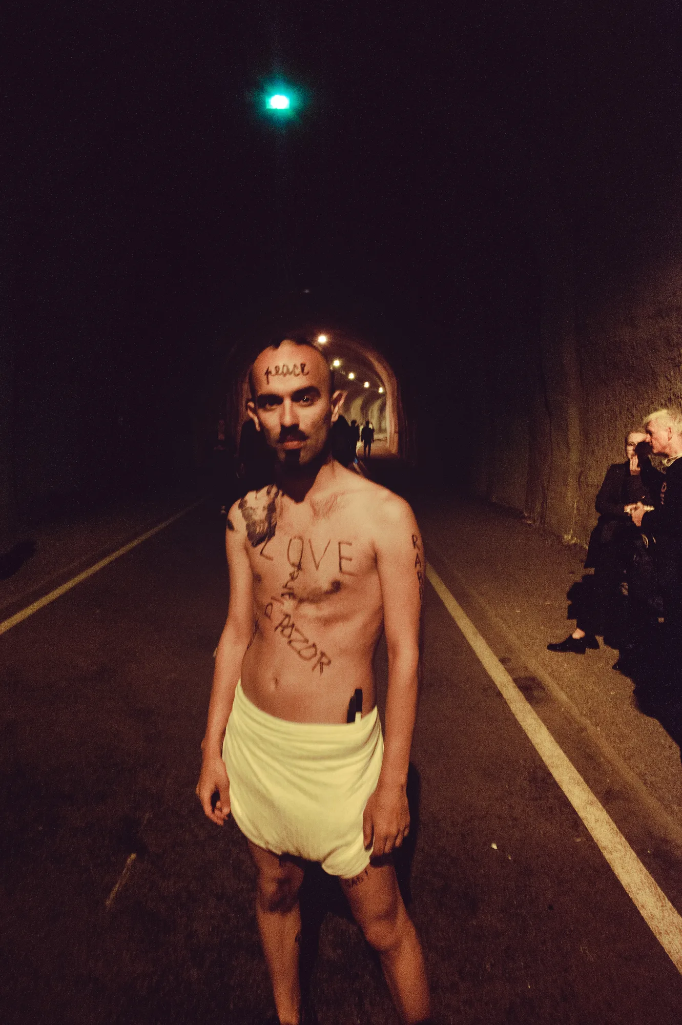 Soroush Sanaeinezhad performing at Tunnel Vision(s) (Photo by Julie Orlová)