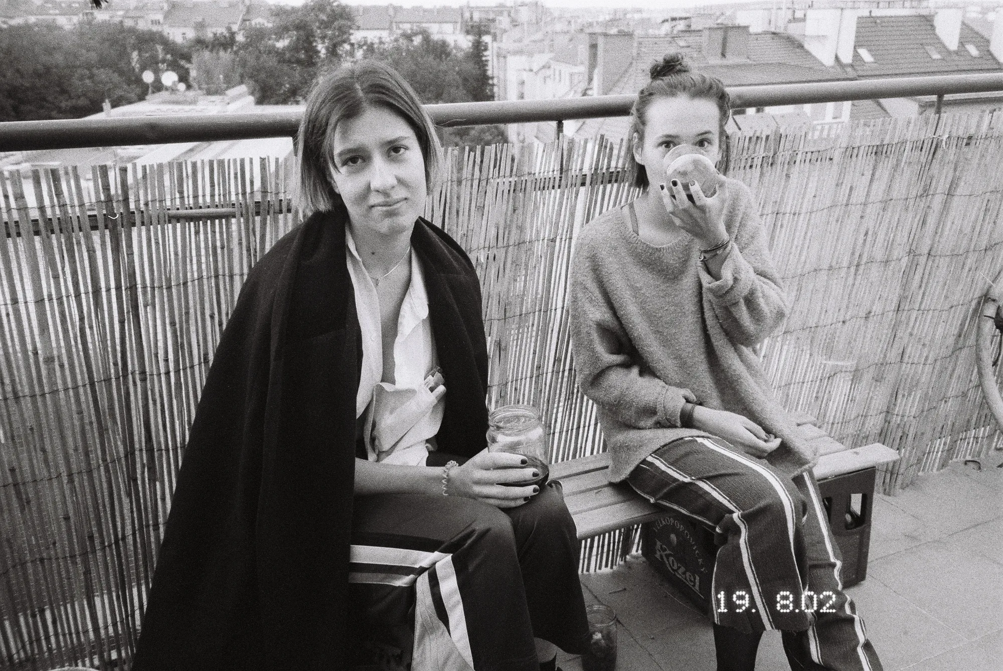 Yeva Kupchenko and Néa Zon at the O:P apartment. Photo by Sasha Honigman)