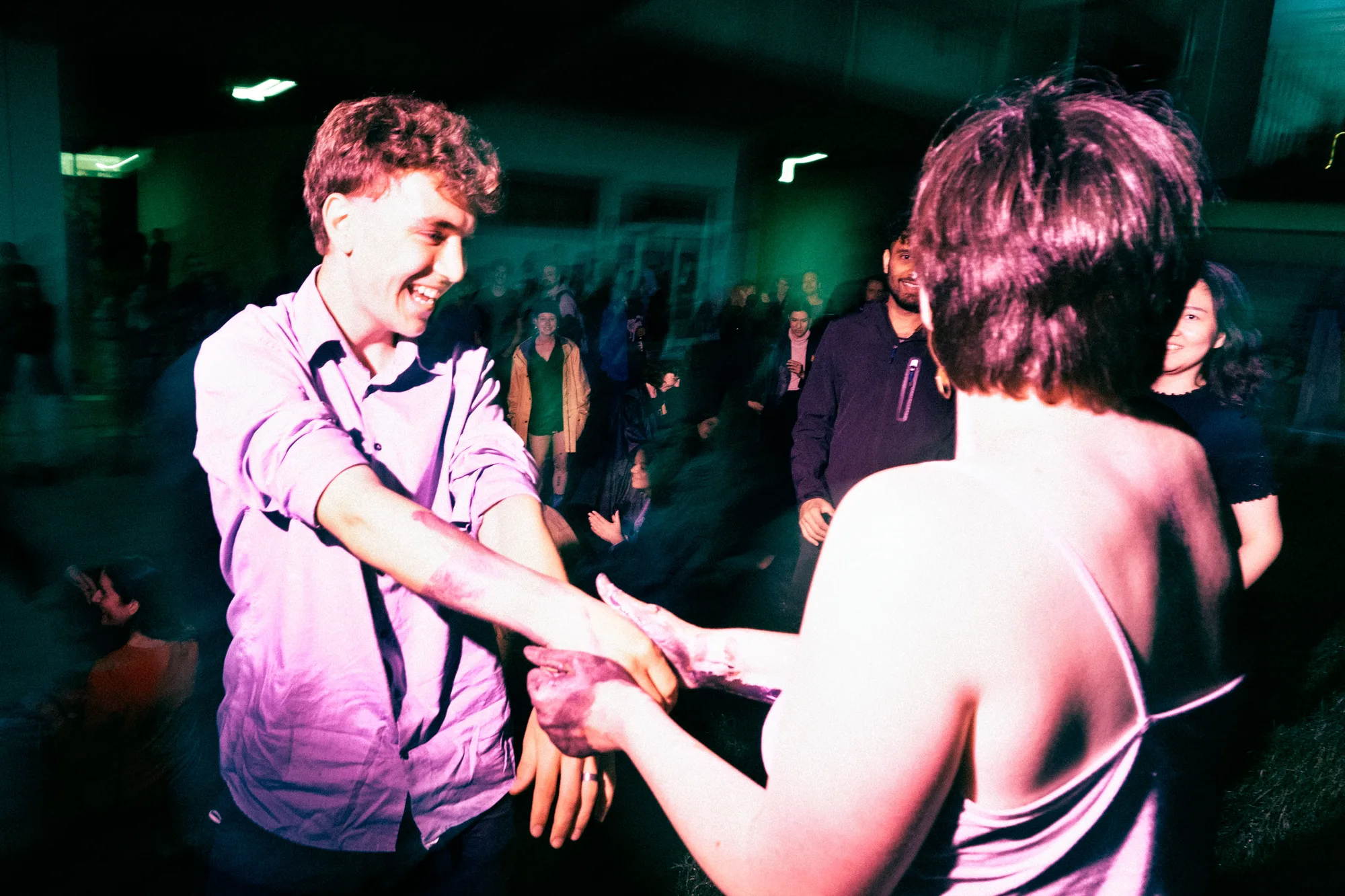 Palencar performing at Excuse me, Žižkov (Photo by Eduard Germis)