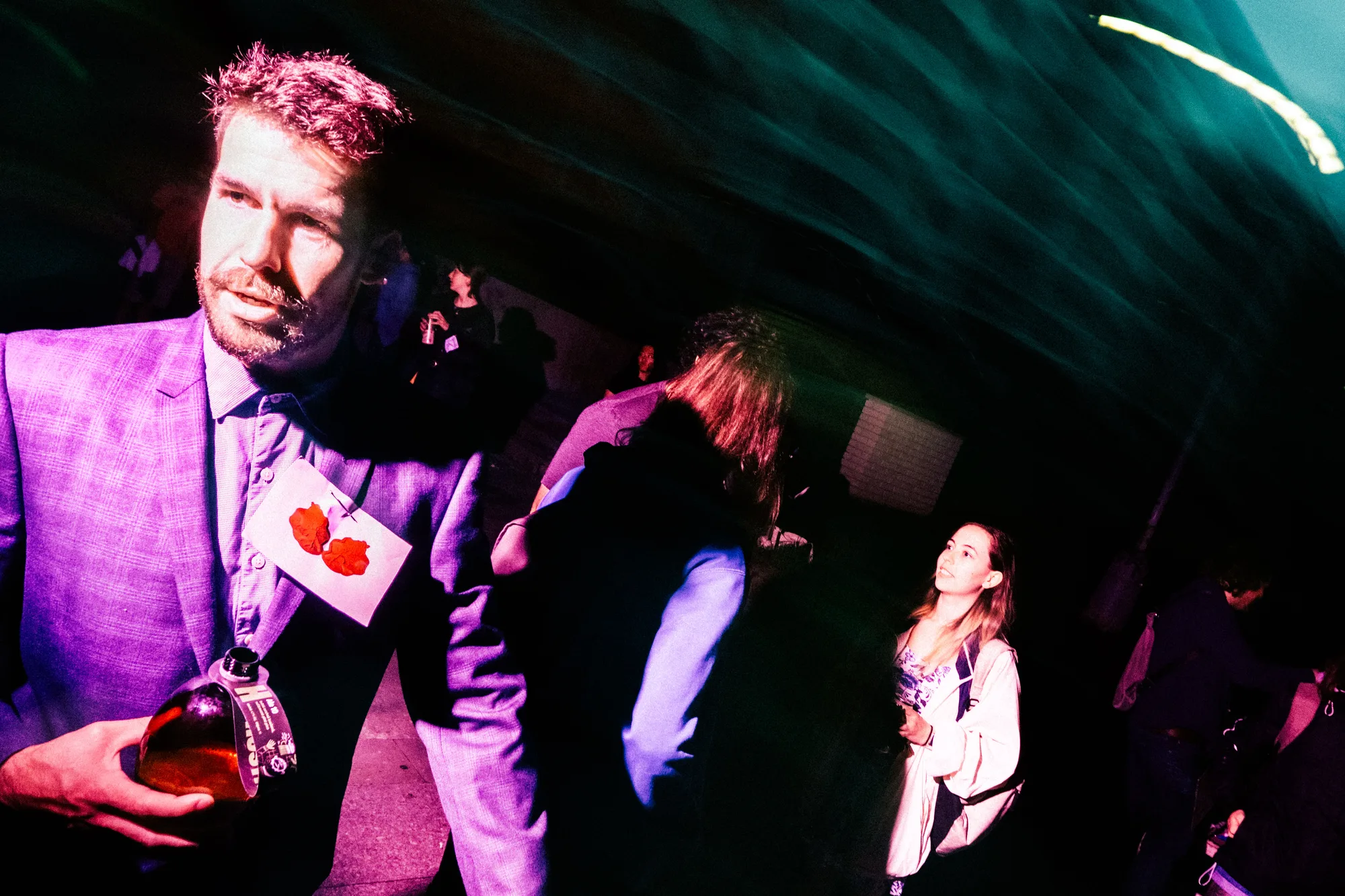 Aaron Barnett performing at Excuse me, Žižkov (Photo by Eduard Germis)