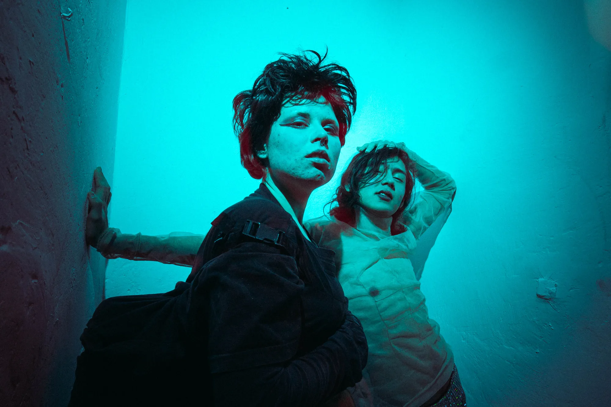Anastasia Rybalchenko and Alibek Kazbekov at Thought & Beat (Photo by Eduard Germis)