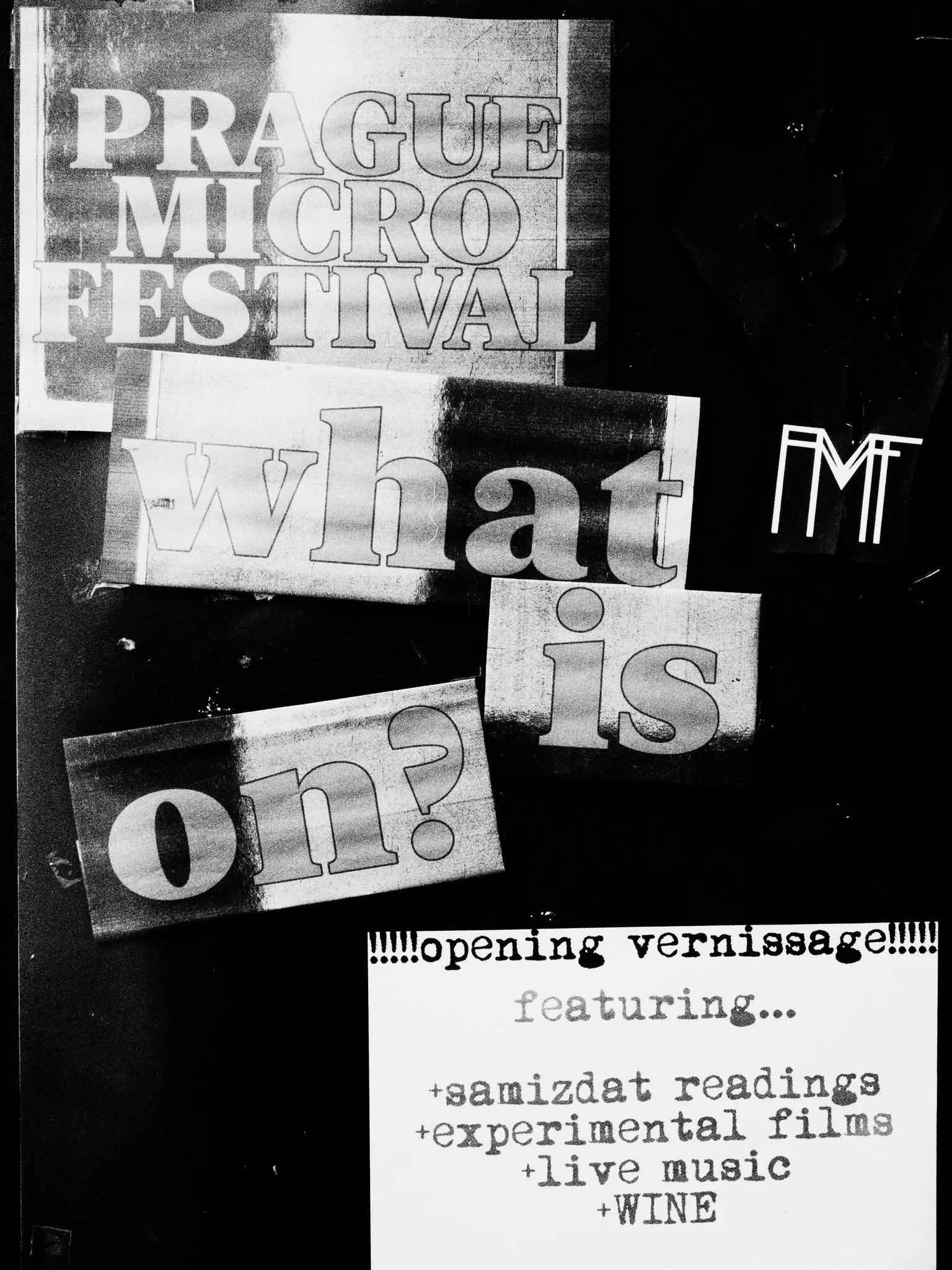 Prague Microfestival, photographed by Louis Armand